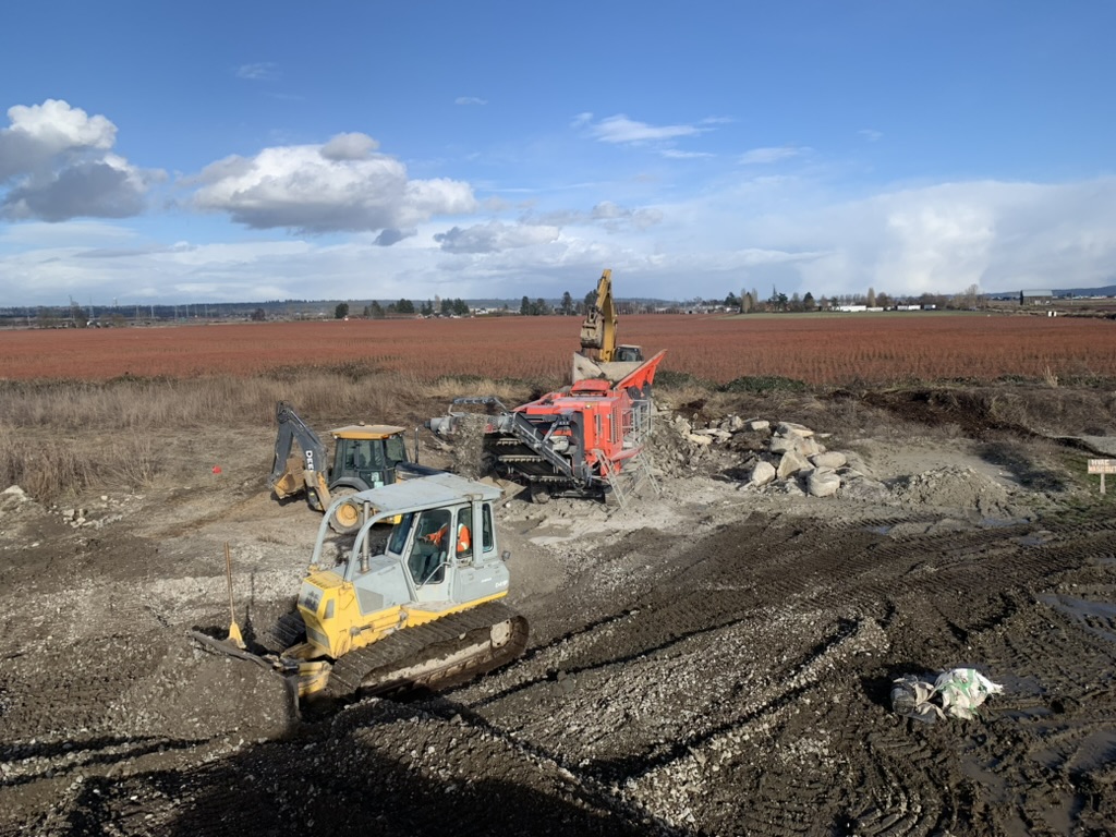 Equipment working